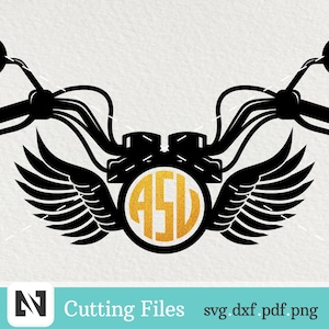 Motorcycle Svg, Motorcycle Monogram Svg, Motorcycle Logo Svg, Biker Svg, Bike Svg, Motorcycle Clip Art, Motorcycle Graphics, Svg Files