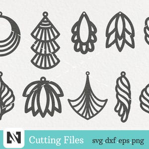 Earring Svg, Earring Template Svg, Leather Earrings Svg, Faux Leather Earrings Svg, Faux Earrings Svg, Laser Etched Earrings Svg, Svg Files