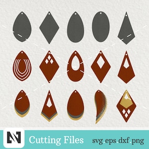 Earring Svg, Earrings Template Svg, Faux Leather Earring Svg, Leather Earrings Svg, Faux Earrings Svg, Earring Clip Art,Faux Leather Earring