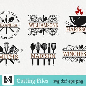 Cozinha, monograma, svg, cozinha, svg, cozinhar, monograma, svg, utensílios cozinha, svg, cozimento, svg, chef, svg, grelha, monograma, svg, cozinha Clipart