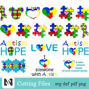 Autism Svg, Autism Awareness Svg, Autism Clip Art, Autism Graphics, Autism Awareness Clip Art, Autism Awareness Graphics, Svg Files