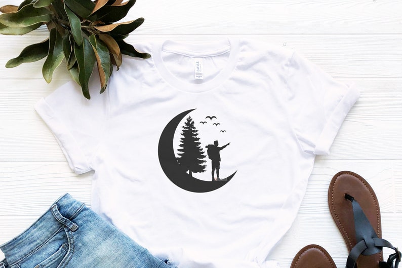 Free Free Mountain Moon Svg 627 SVG PNG EPS DXF File