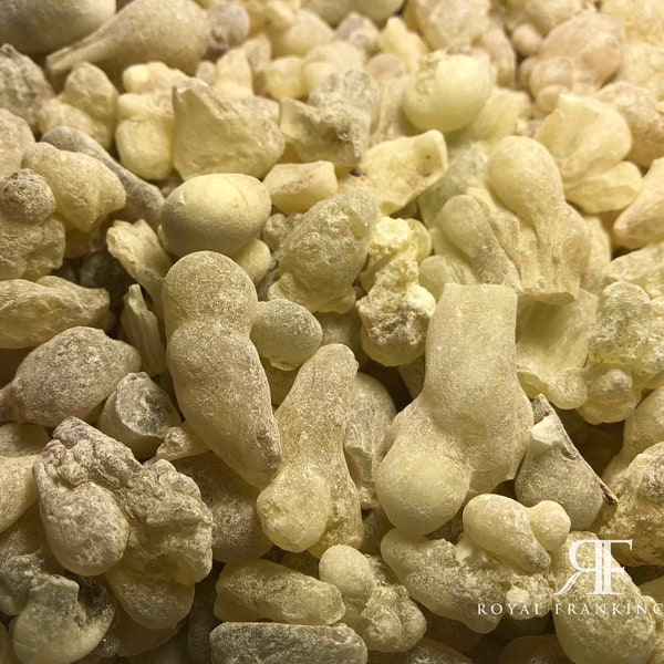 Organic Royal Frankincense Green Hojari/Hojary Frankincense Resin from Oman (Boswellia Sacra)