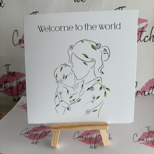Bienvenue dans le monde - carte dessinée à la main