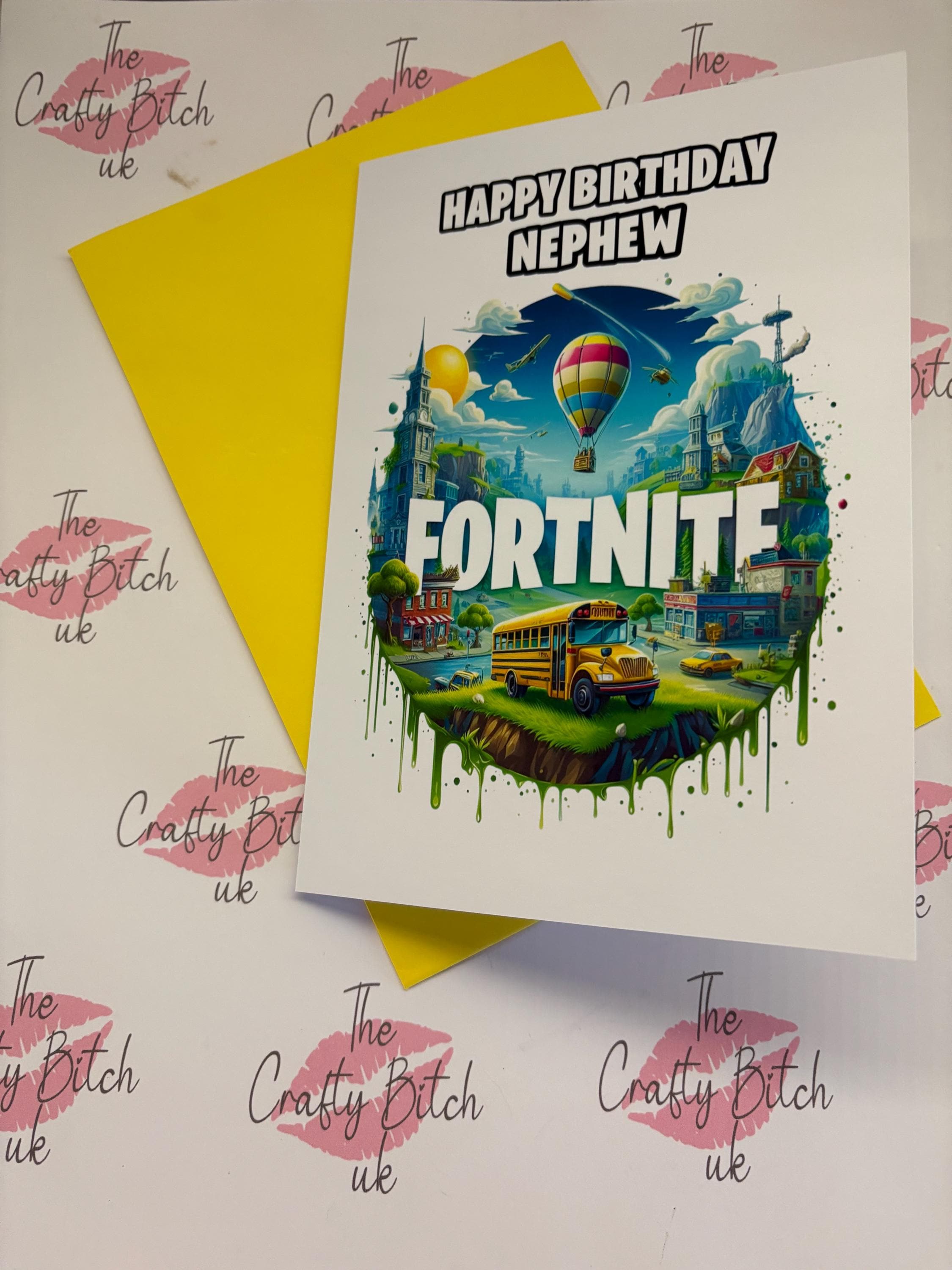 Personalised | Fort | Nite | Gamers |birthday | Greetings Card - Etsy