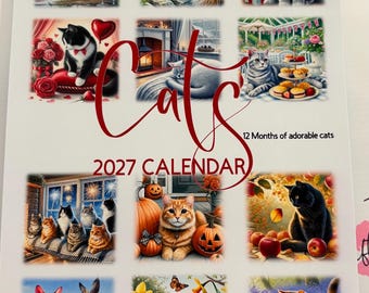 2027 Cat Calendar