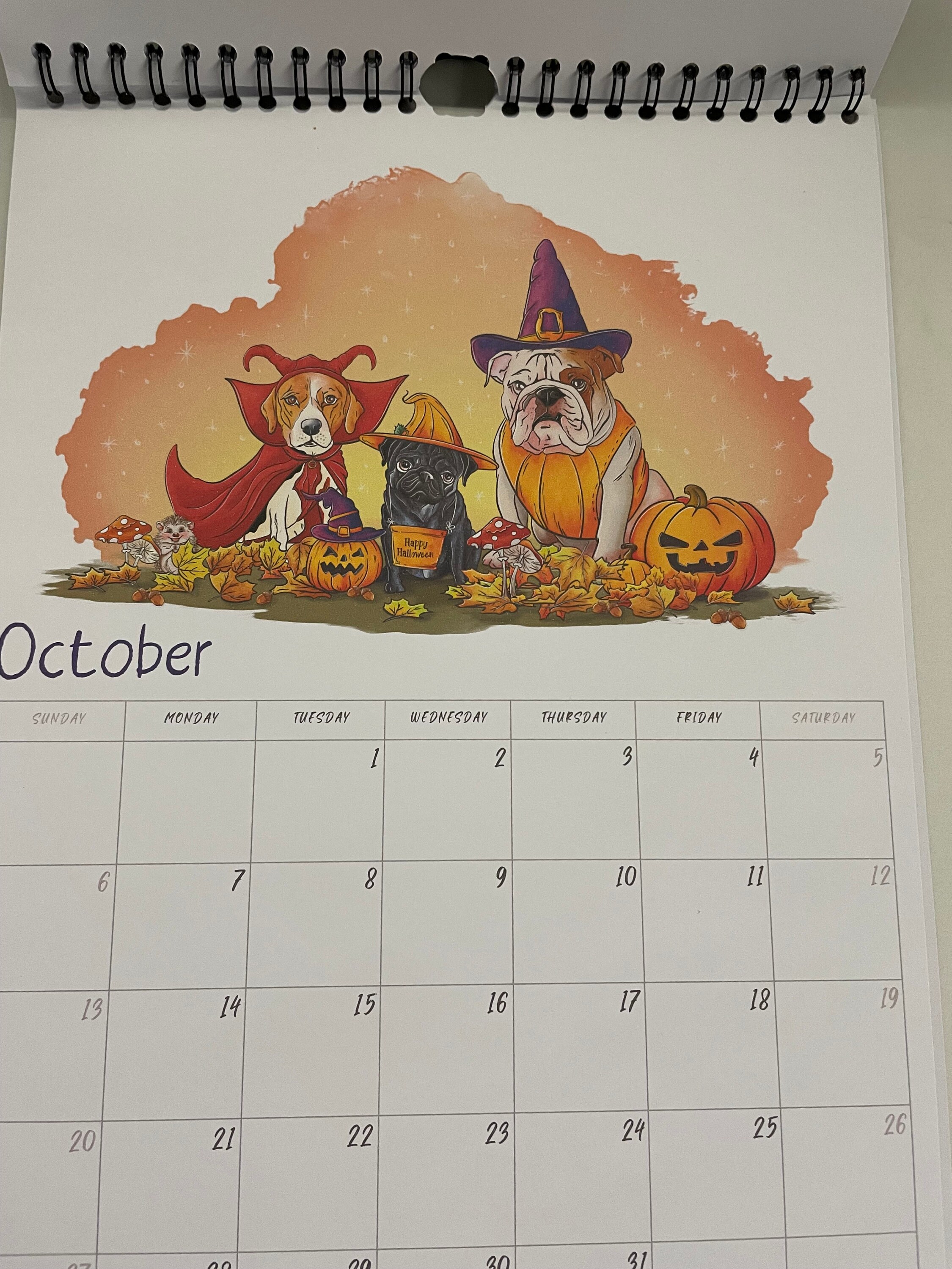 Happy Hound 2024 Calendar Etsy UK