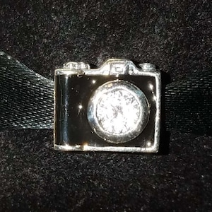 Oryginalne oryginalne zawieszki Pandora ze srebra próby 925 ALE Sentimental Snapshots 791709CZ Charm Bead