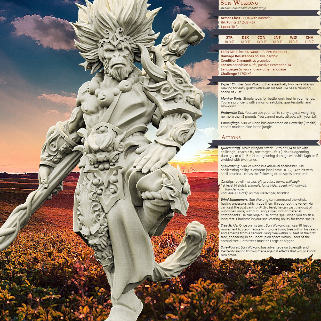Sun Wukong - Etsy