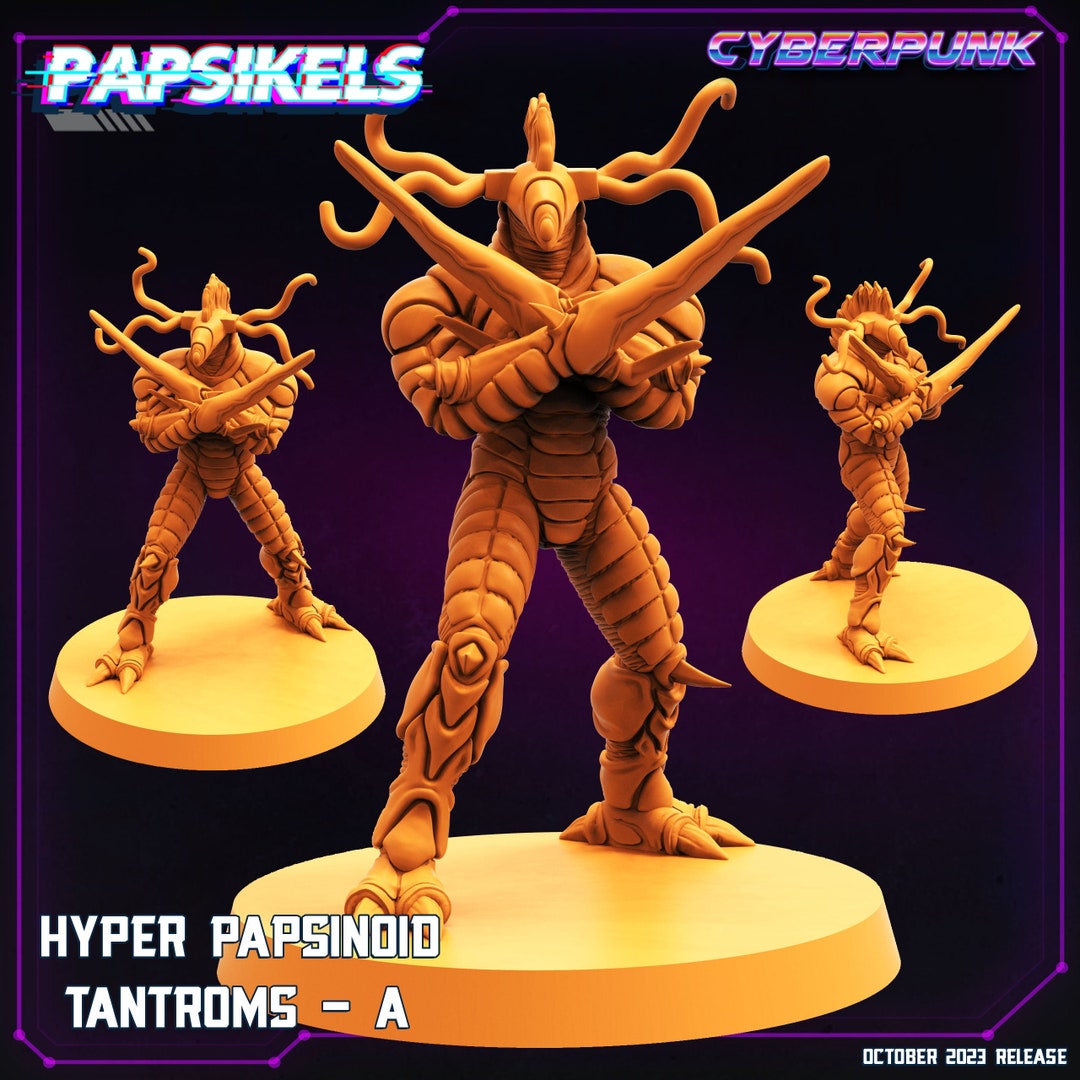3D Printed Papsikels Hyper Papsinoid Tantroms A Hyper Papsinoid ...