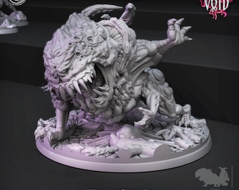 Drukowana w 3D odlewana i odtwarzana Hope Crusher Fear the Void 28 mm 32 mm D&D