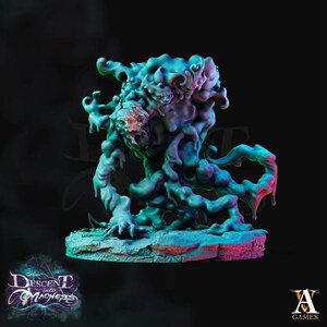 Juego de miniaturas impresas en 3D Archvillain Games Descent into Madness - Reflejo Corporal 28 mm 32 mm D&D