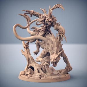 3D Printed Artisan Guild Stalkerfiend Bonegnasher Gnolls 28mm 32mm