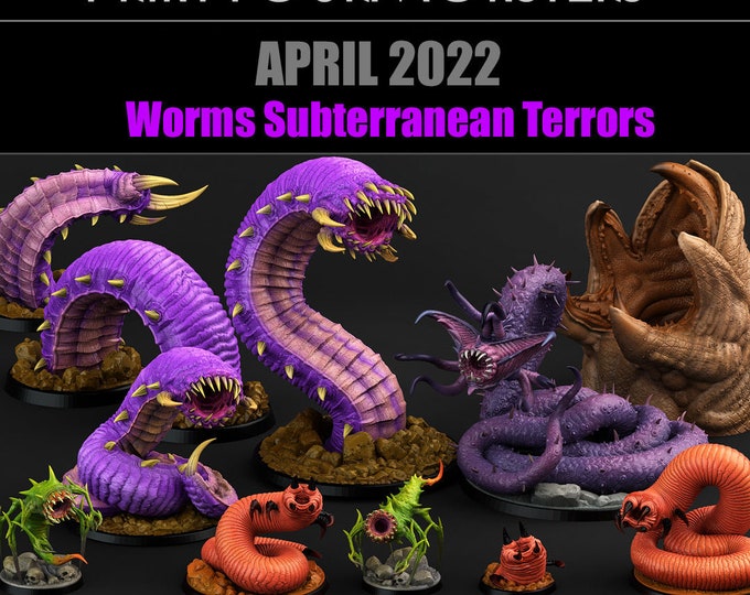 3D Printed Print Your Monsters Big Plant 2 Carnivorous Plants - Etsy