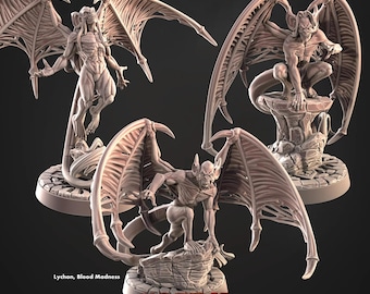 Vampire Gloom Predators Miniatures | 28mm-32mm | Resin 3D Printed