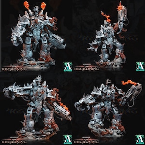 3D Printed Archvillain Games Armari Chaosbred Devastators Demonstar - The Reckoning 28 32mm D&D
