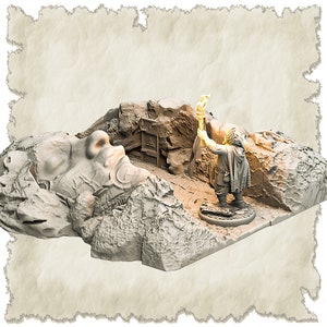 3D Printed SAWANT3D Secret Hidden Path 28 32mm Ragnarok d&d