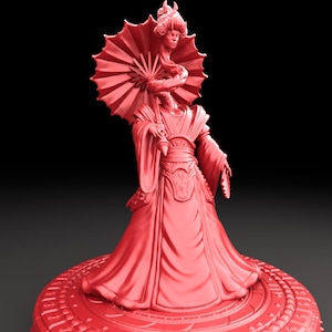 3D Printed Bestiary Vol. 5 Nafarrate - Rokurokubi 32mm Ragnarok D&D