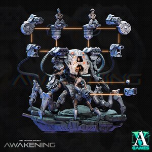 3D Printed Archvillain Games Scion of Despair - The Transcended 28 32mm D&D