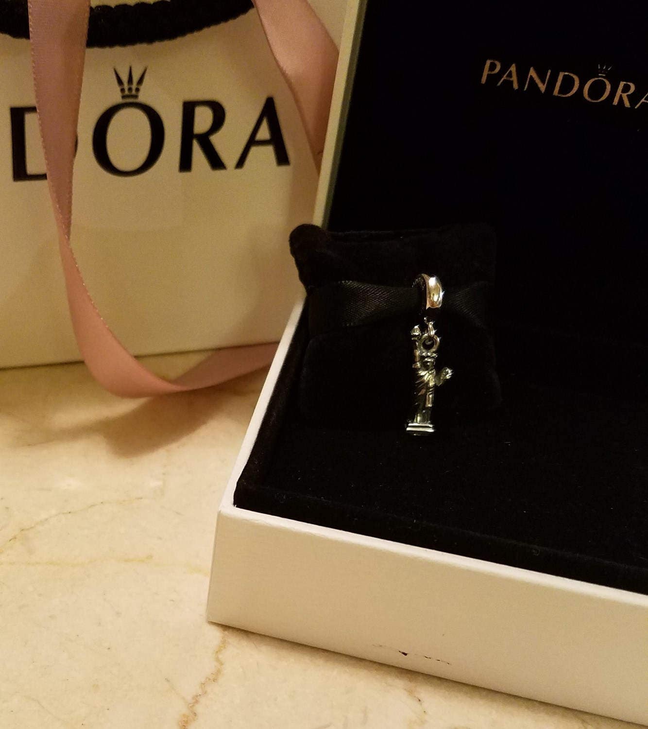 Authentic Genuine S925 ALE Pandora Sterling Silver Statue of