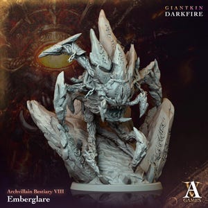 3D Gedruckte Archvillain Spiele Emberglare Archvillain Bestiary Vol. VIII 28 32mm D&D