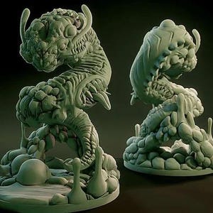 3D Printed Nafarrate Flying Polyp Lovecraftian Bestiary 28 32 mm D&D