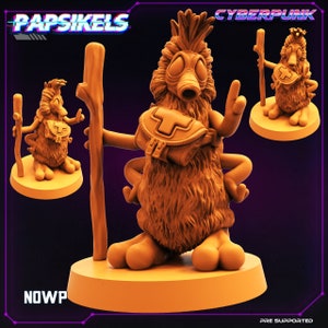 3D Gedruckte Papsikelle Cyberpunk Sci-Fi NOWp - 28mm 32mm
