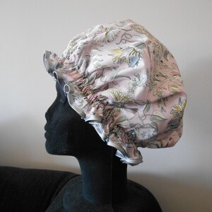 Cuffia da doccia Liberty Fabric con fodera in nylon impermeabile - Ciara, Ianthe, Danjo, Poppy & Daisy, Margaret Annie Kew Road