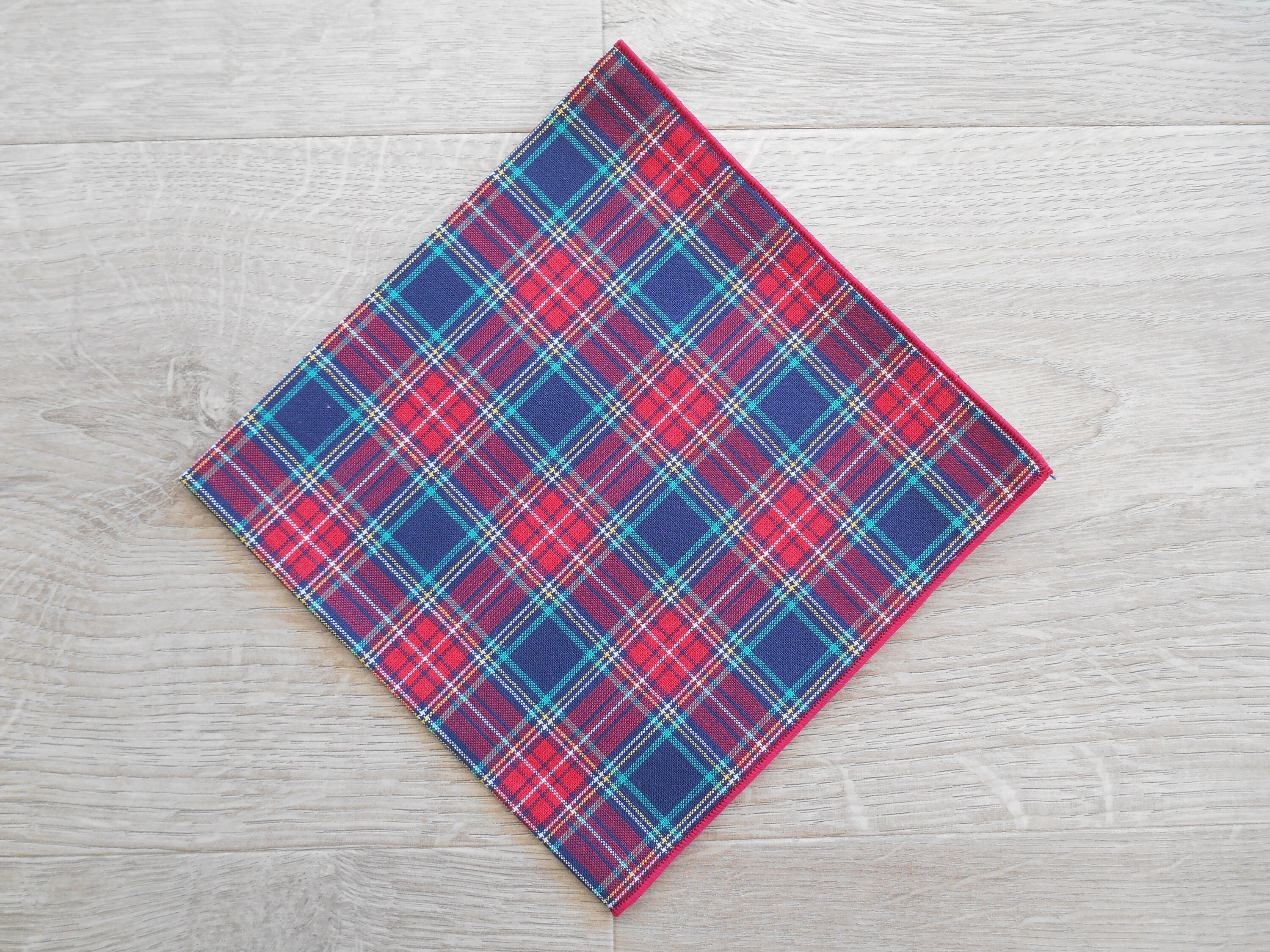 Handkerchief Mens Ladies Hankies Tartan Checks Stars Etsy Australia
