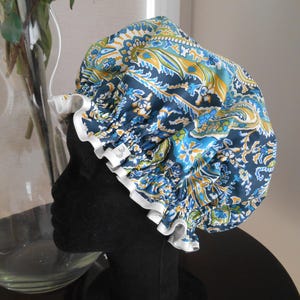 Cuffia da doccia Liberty Fabric con fodera in nylon impermeabile - Ciara, Ianthe, Danjo, Poppy & Daisy, Margaret Annie Felix Raison