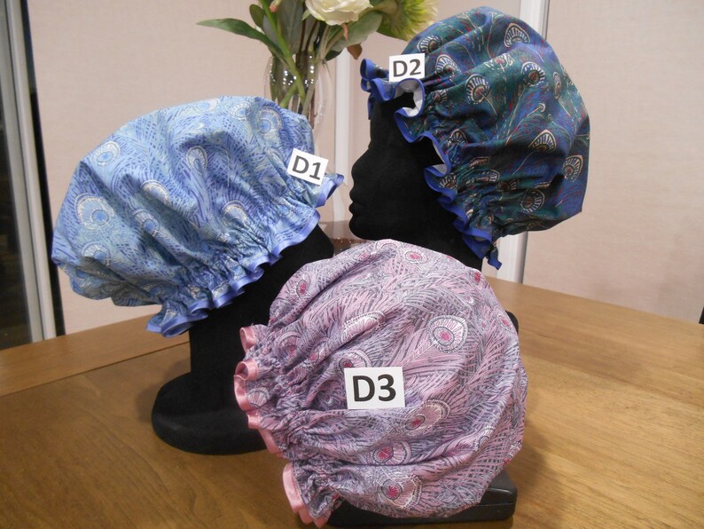 Liberty Fabric Shower Cap by Connie Classics Waterproof Etsy UK