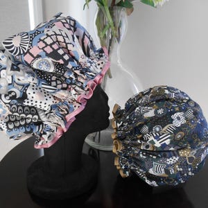 Cuffia da doccia Liberty Fabric con fodera in nylon impermeabile - Ciara, Ianthe, Danjo, Poppy & Daisy, Margaret Annie immagine 11