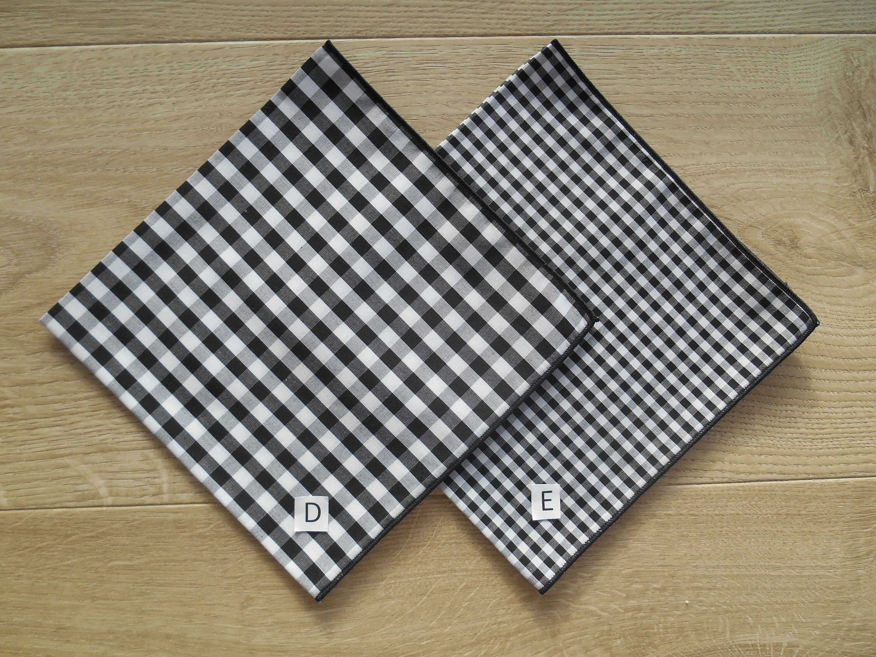 Handkerchief Mens Ladies Hankies Tartans Checks Gingham Etsy Australia