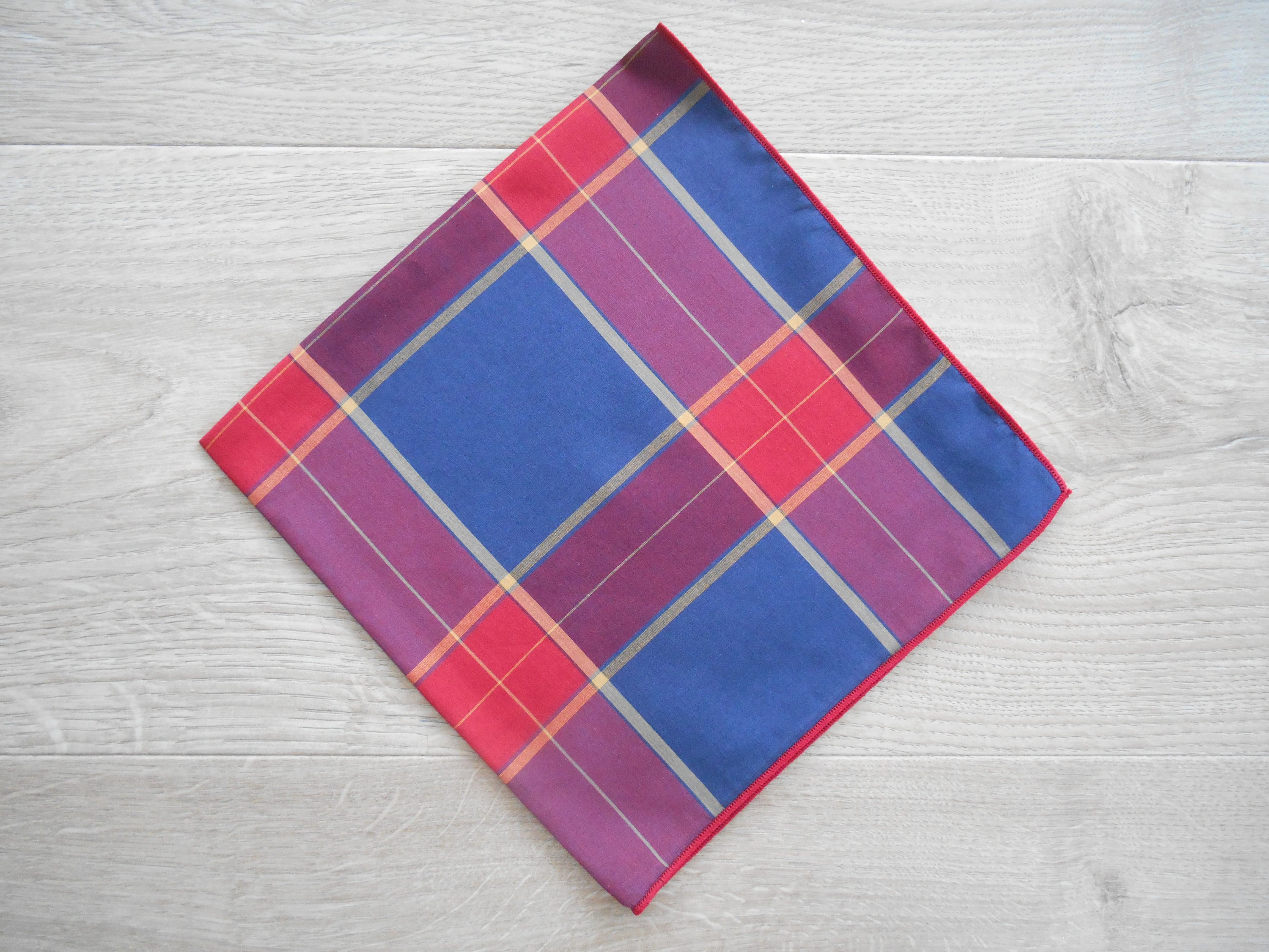 Handkerchief Mens Ladies Hankies Tartan Checks Stars Etsy Australia