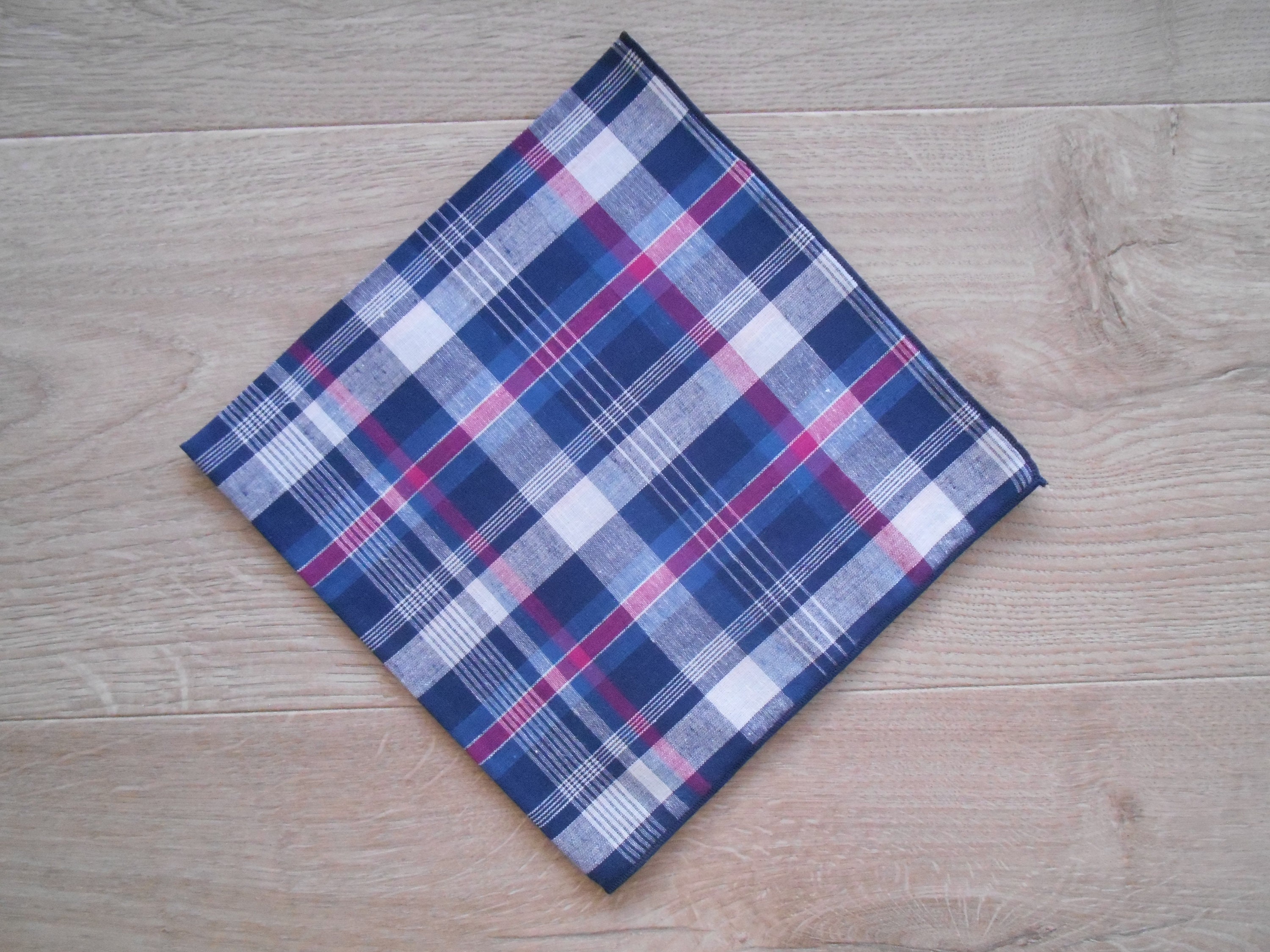 Handkerchief Mens Ladies Hankies Tartans Checks Gingham Etsy Australia