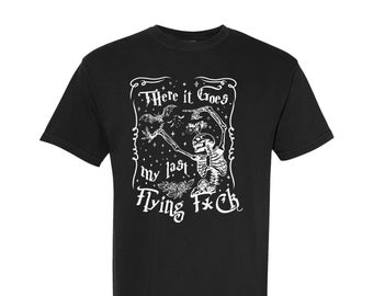 Skeleton Bats Graphic Tee, Halloween Shirt, Comfort Colors