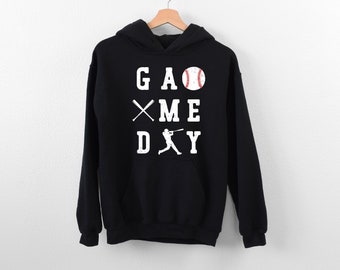 Game Day Baseball Hoodie, Baseball Hoodie, Baseball Game, Baseball Season