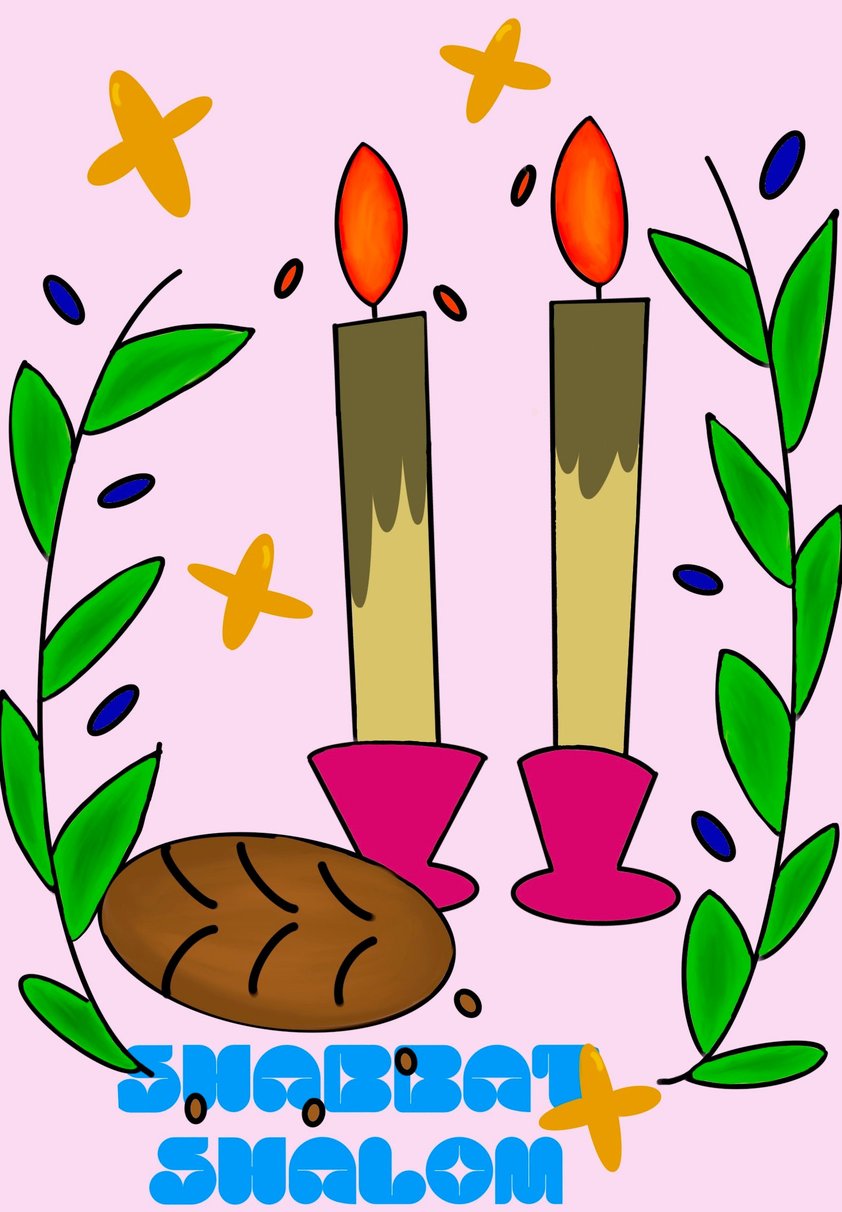 Shabbat Shalom Clipart