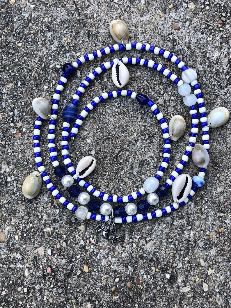 Yemaya Waist Bead | Etsy