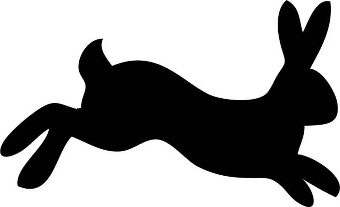 Rabbit Cad Cut File - Etsy