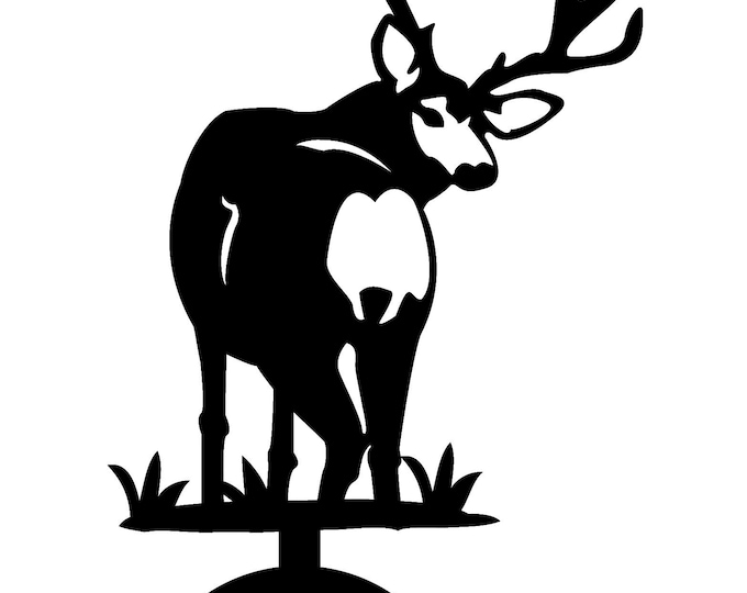 Candle holder with buck cad cut file