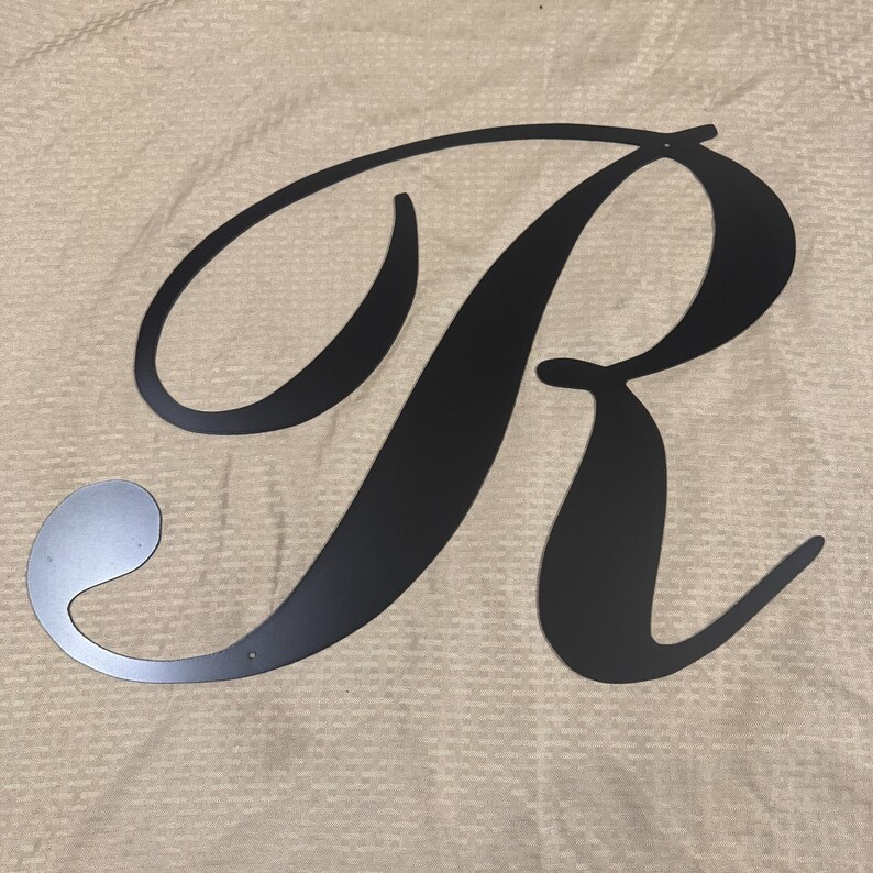 Metal Letter R - Etsy