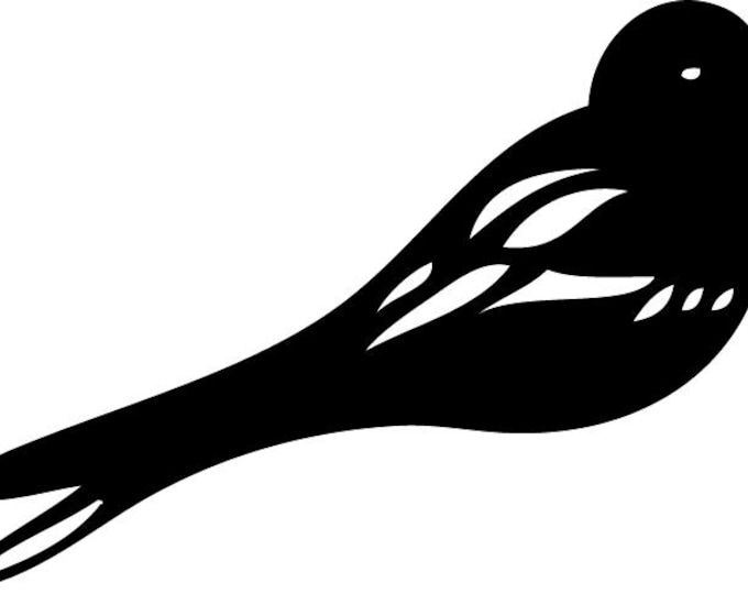 Small Bird cad cut file