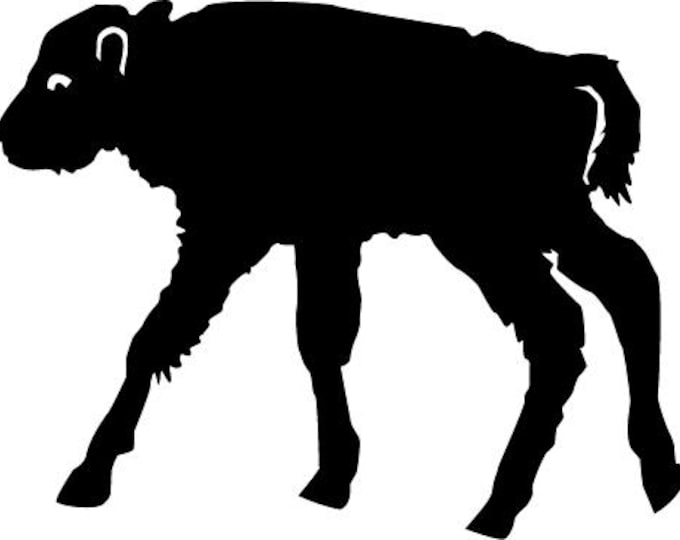Buffalo calf cad cut file