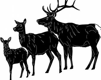 Elk cad cut file