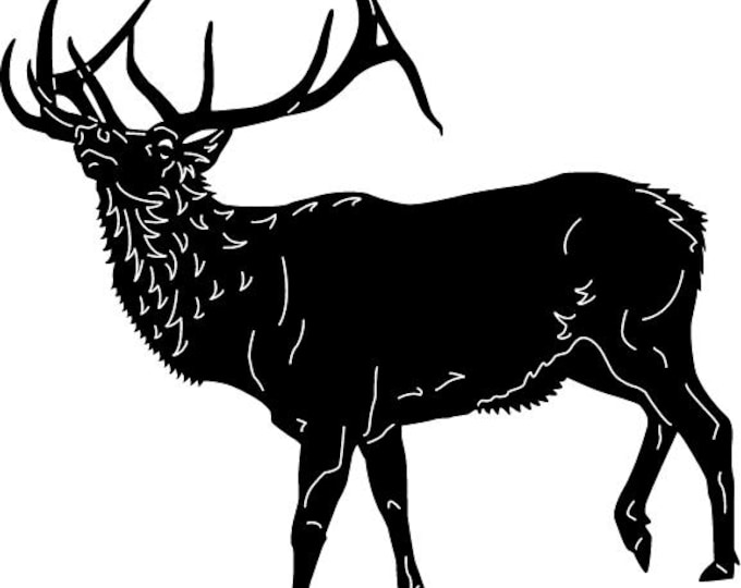 Elk collection cad cut file