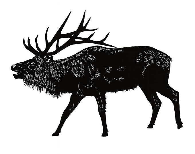 Elk collection cad cut file