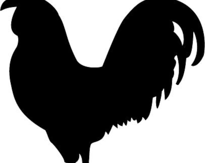 Rooster cad cut file