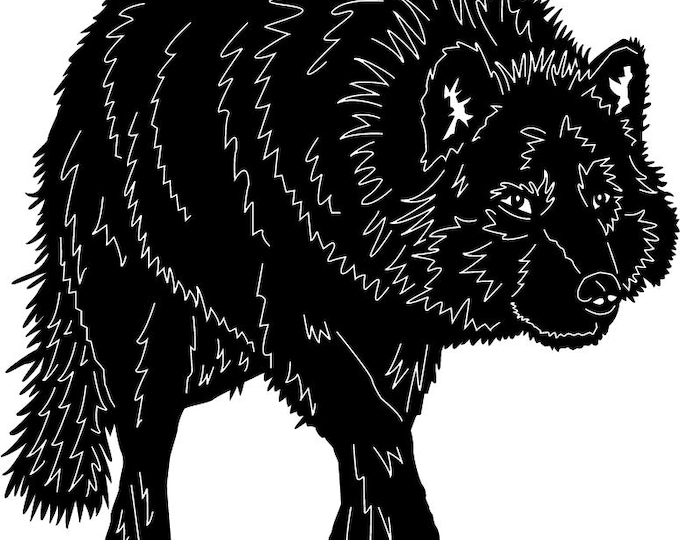 Wolf cad cut file