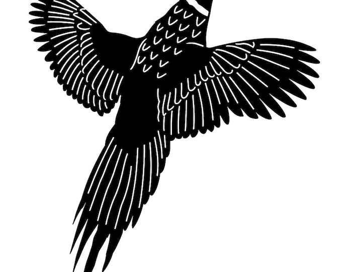 Pheasant collection cad cut file